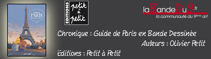 Bandeau de l'article Guide de Paris en BD