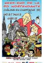 Affiche de l'évènement Week-end de la BD indépendante de Châlons-en-Champagne (Marne)