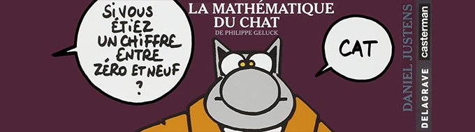 Bandeau de l'évènement La mathematique du chat de Philippe GELUCK