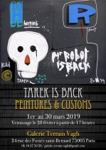Affiche de l'évènement Exposition "Tarek is back"
