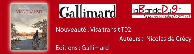 Bandeau de l'nouveaute Visa transit tome 2