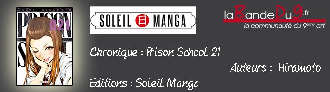 Bandeau de l'article Prison School - Tome 21