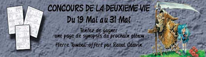 Bandeau de l'article Le gagnant du concours Raoul Cauvin
