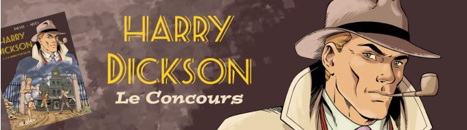 Bandeau de l'article Quelques planches de l'album HARRY DICKSON