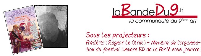 Bandeau de l'article Interview Frédéric Roques - Univers BD