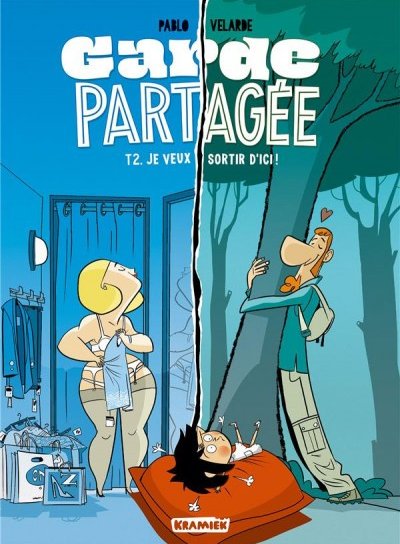 Couverture de GARDE PARTAGEE T02