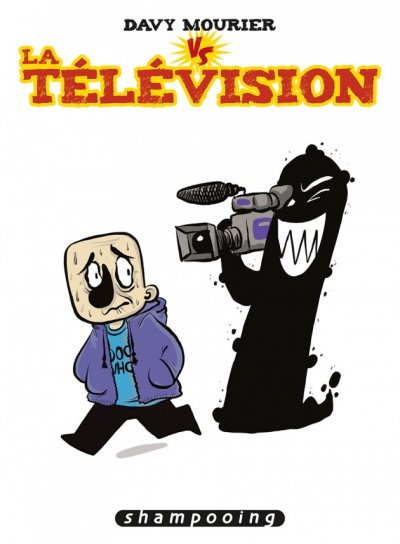 Couverture de Davy Mourier vs La Télévision 