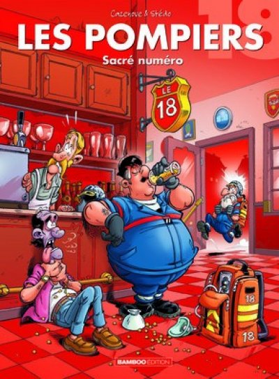 Couverture de Les Pompiers - Tome 18 - Sacré numéro