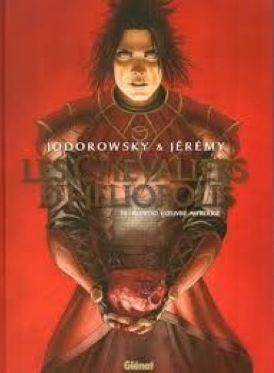Couverture de Les chevaliers d'Héliopolis 3 Rubédo, l'oeuvre au rouge