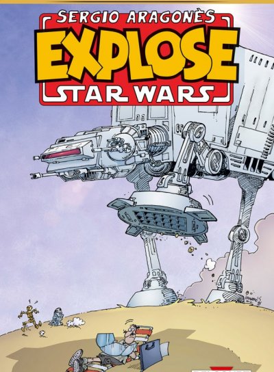 Couverture de Sergio Aragones Explose STAR WARS 