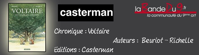 VOLTAIRE LE CULTE DE L'IRONIE