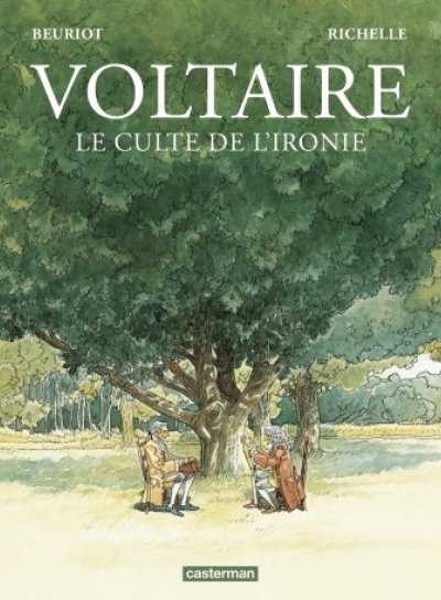 Couverture de VOLTAIRE LE CULTE DE L'IRONIE