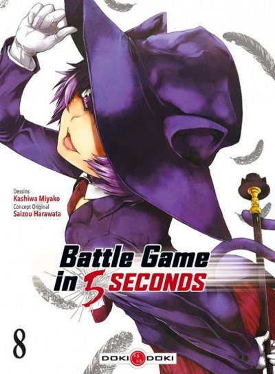 Couverture de Battle Game in 5 seconds - Tome 8