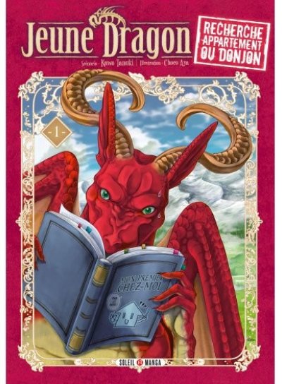 Couverture de Jeune Dragon Recherche appartement ou donjon T.01