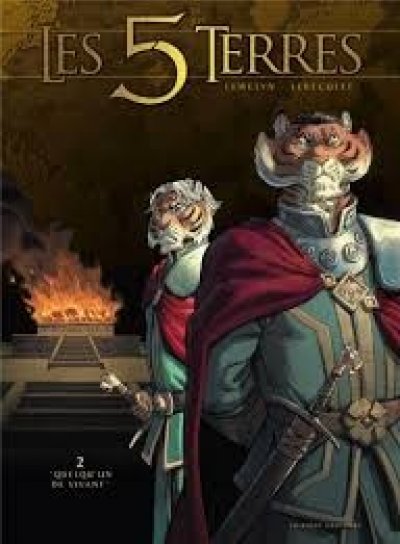Couverture de Les 5 Terres Cycle 1 Tome 2 Quelqu'un de vivant