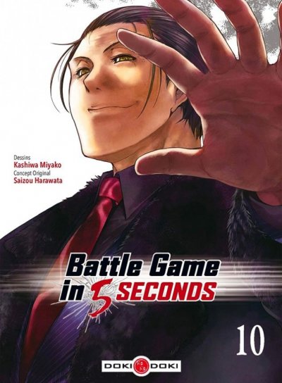 Couverture de Battle Game in 5 seconds - Tome 10