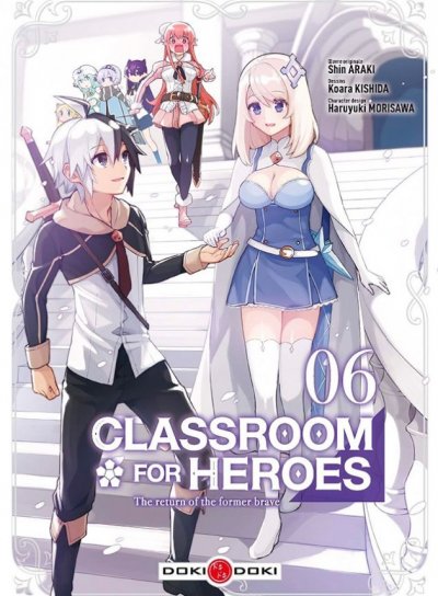 Couverture de CLASSROOM FOR HEROES - Tome 6