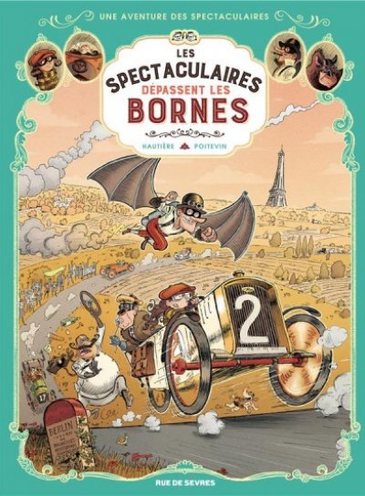Couverture de LES SPECTACULAIRES T04