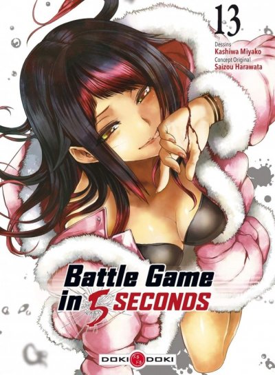 Couverture de Battle Game in 5 seconds - Tome 13