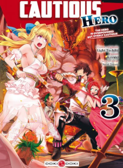 Couverture de Cautious Hero Tome 3