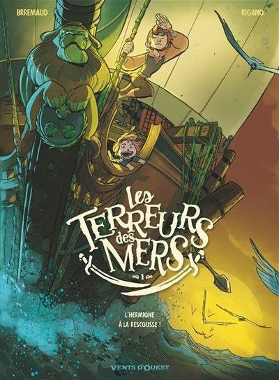 Couverture de Les terreurs des mers