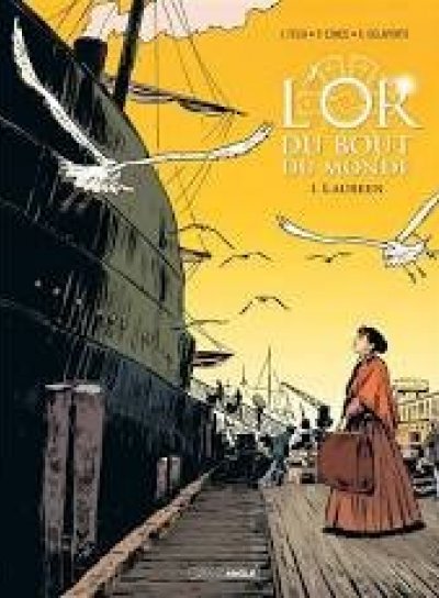 Couverture de L'or du bout du monde Tome 1 Laureen