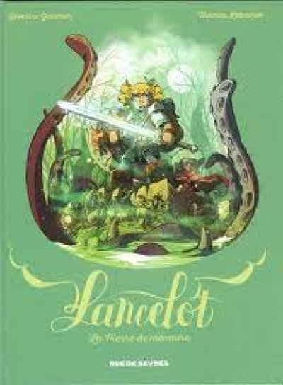Couverture de Lancelot La pierre de mémoire