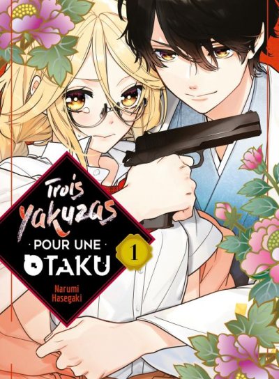 Couverture de Trois yakuzas pour une otaku T01