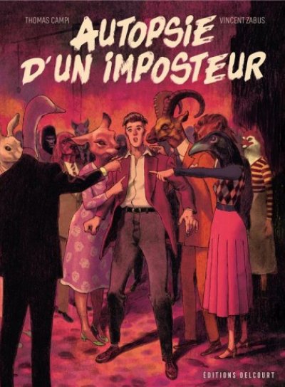 Couverture de Autopsie d'un imposteur