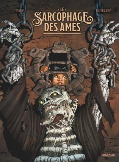 Couverture de Le sarcophage des ames