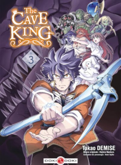 Couverture de THE CAVE KING T.03