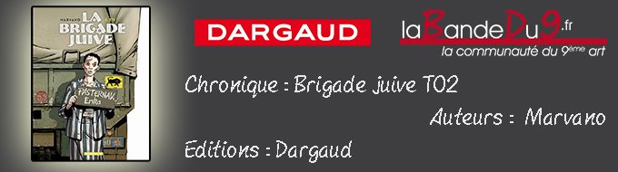 Chronique "La brigade juive T02"