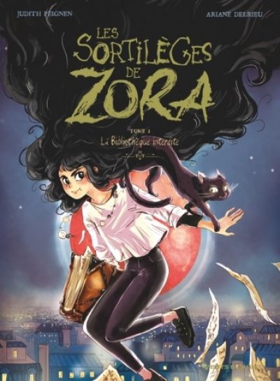 Couverture de Les sortilèges de Zora 2.La bibliothèque interdite