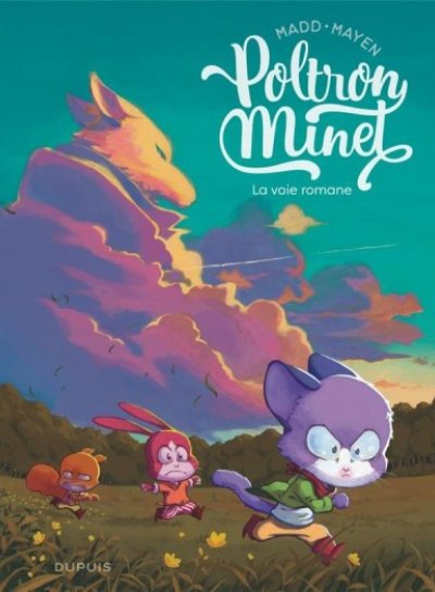 Couverture de poltron minet tome  1