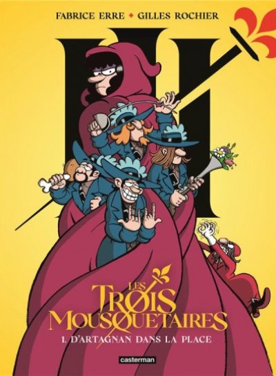 Couverture de Les trois mousquetaires tome 1