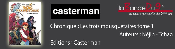 LES TROIS MOUSQUETAIRES T.01