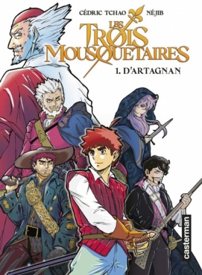 Couverture de LES TROIS MOUSQUETAIRES T.01