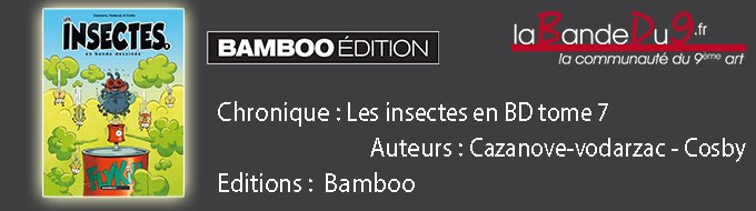 Les Insectes en bande-dessinée, tome 7