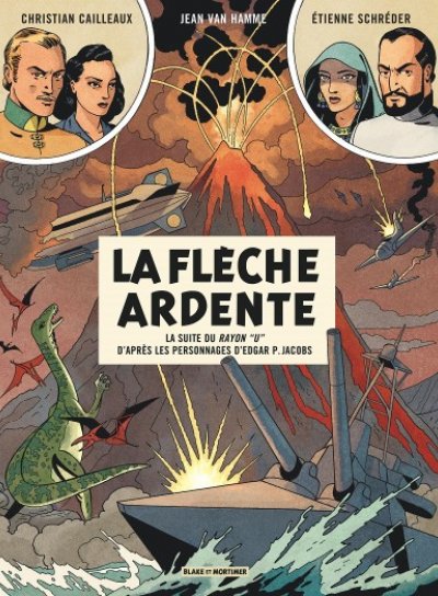 Couverture de La flèche ardente