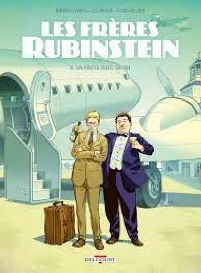 Couverture de Les frères Rubinstein 5.Un pacte avec Satan