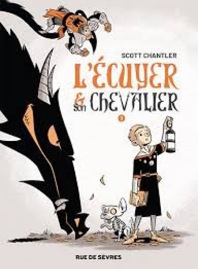 Couverture de L'écuyer et son chevalier 1