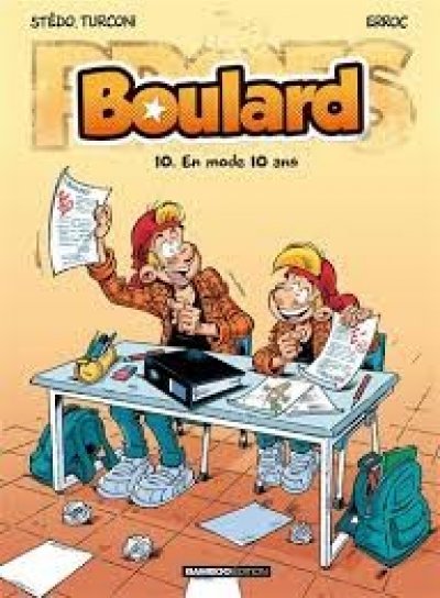 Couverture de Boulard 10.En mode 10 ans