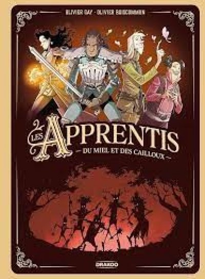 Couverture de Les apprentis Du miel et des cailloux