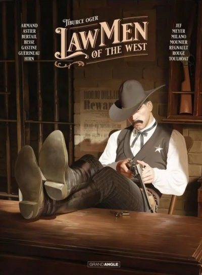 Couverture de Lawmen of the west
