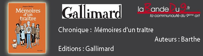 Mémoires d'un traitre