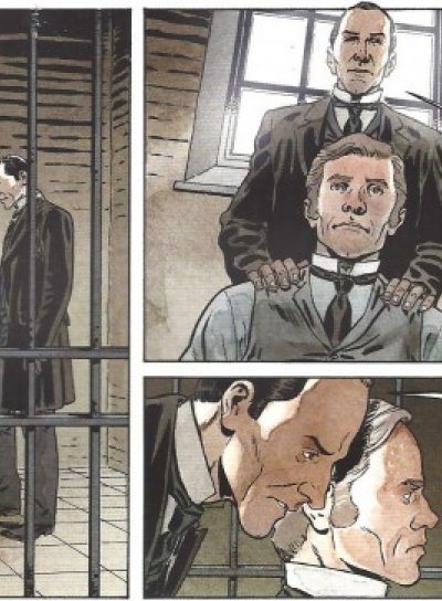 Couverture de Sherlock Holmes Society T03 In Nomine Dei