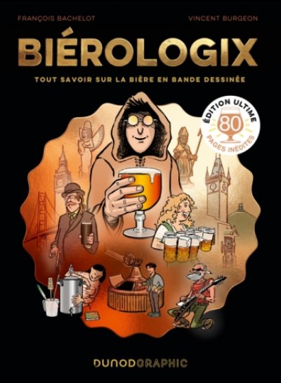 Couverture de Tout savoir sur la bière en bande dessinée