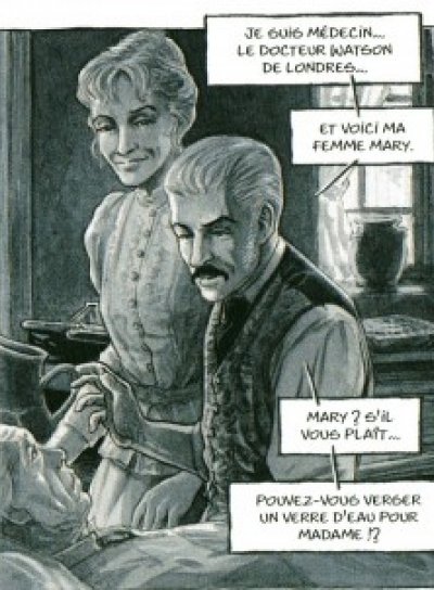 Couverture de Holmes T04 La Dame de Scutari