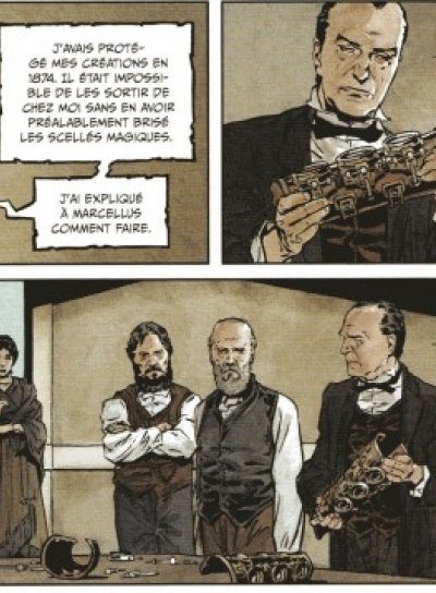 Couverture de Sherlock Holmes et les Voyageurs du Temps T02 Fugit Irreparabile Tempus