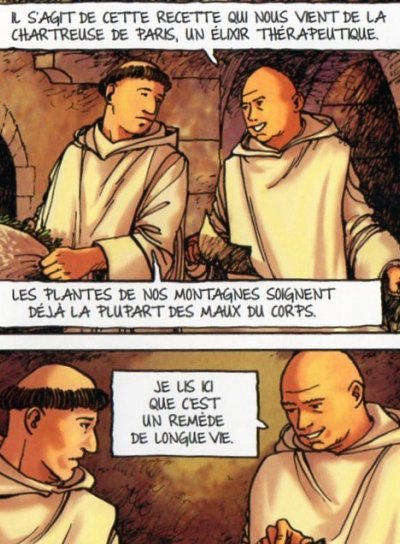 Couverture de Le secret de la Chartreuse